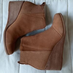 Toms Women's Tan Ankle Boots_11